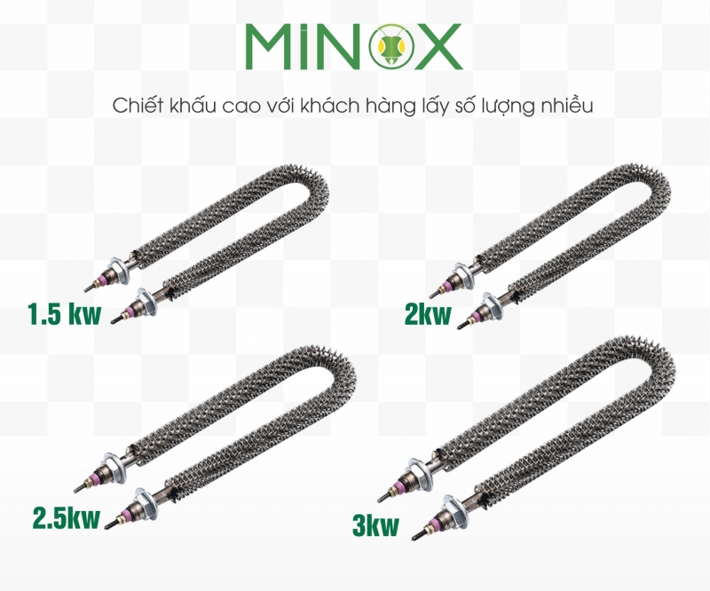 Điện trở U sấy tản nhiệt lò nướng