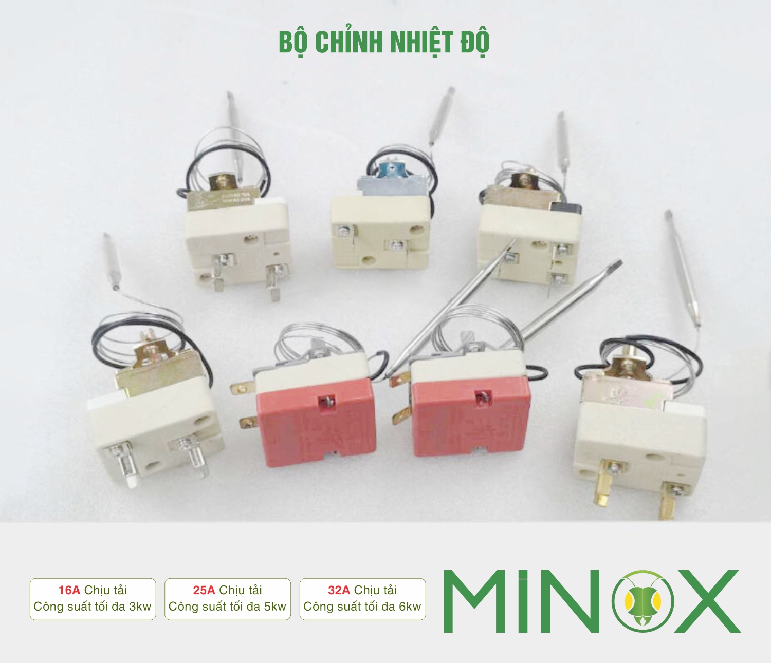 Núm điều chỉnh nhiệt độ nồi phở điện