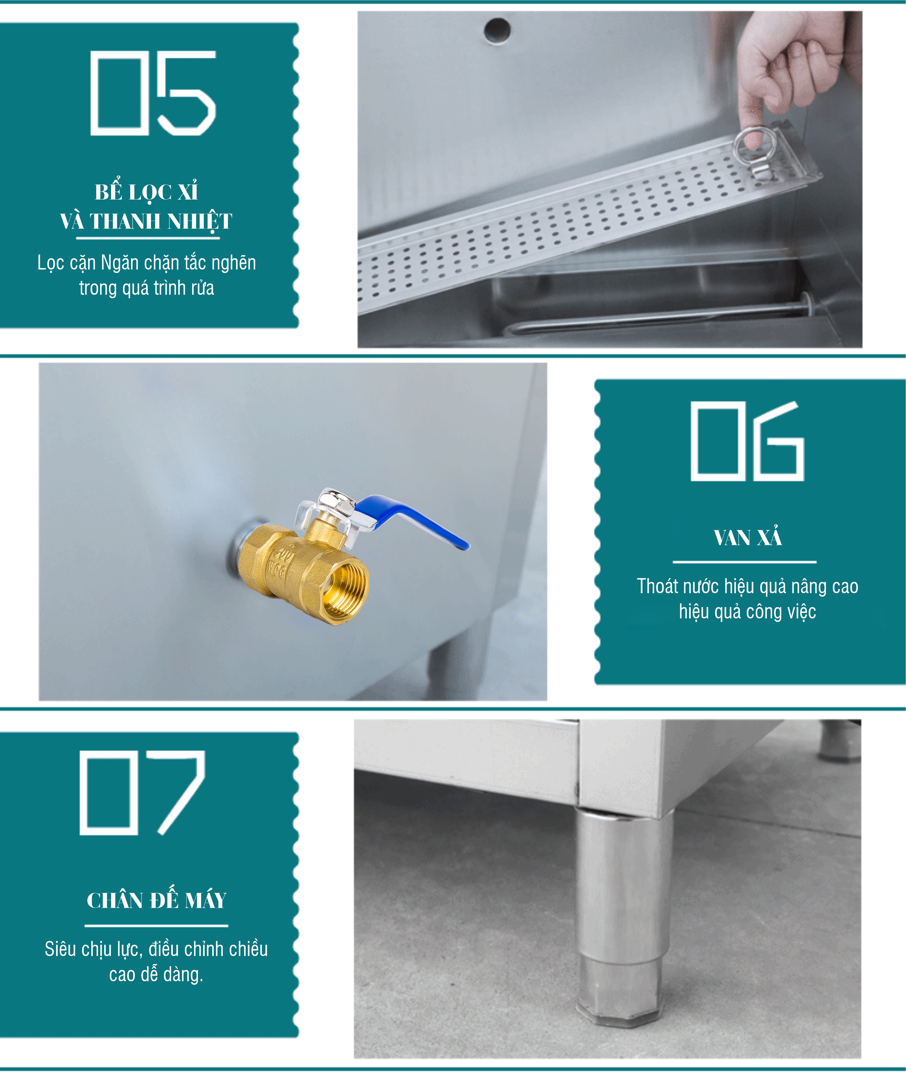 Máy rửa bát siêu âm